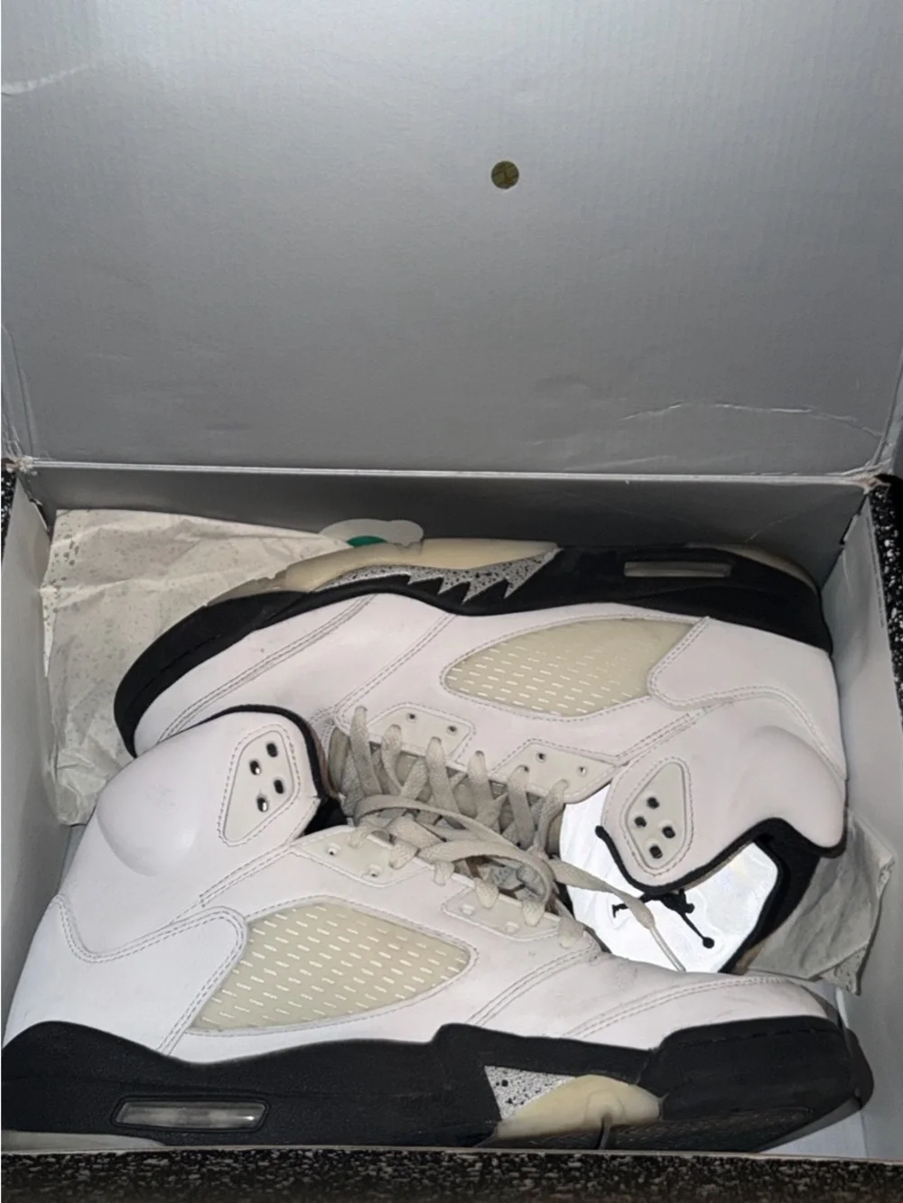 Jordan 5 Men’s “White and Black”